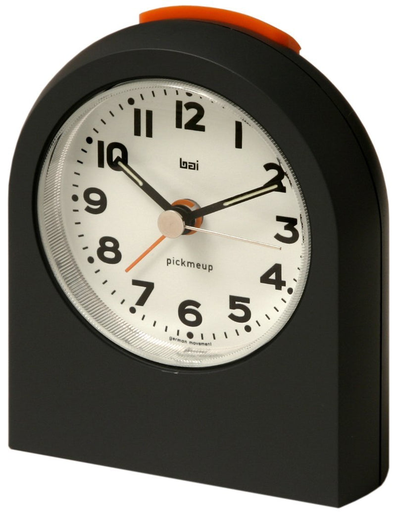 NewNest Australia - Bai 566.MG Pick-Me-Up Alarm Clock, Mega Gunmetal 