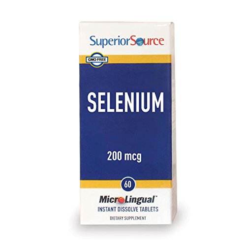 Superior Source Selenium Nutritional Supplements, 200 mcg, 60 Count - NewNest Australia