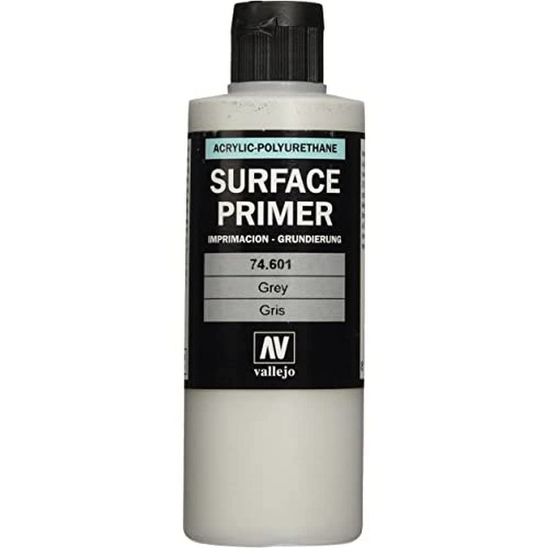 Vallejo Grey Primer Acrylic Polyurethane, 200ml - NewNest Australia