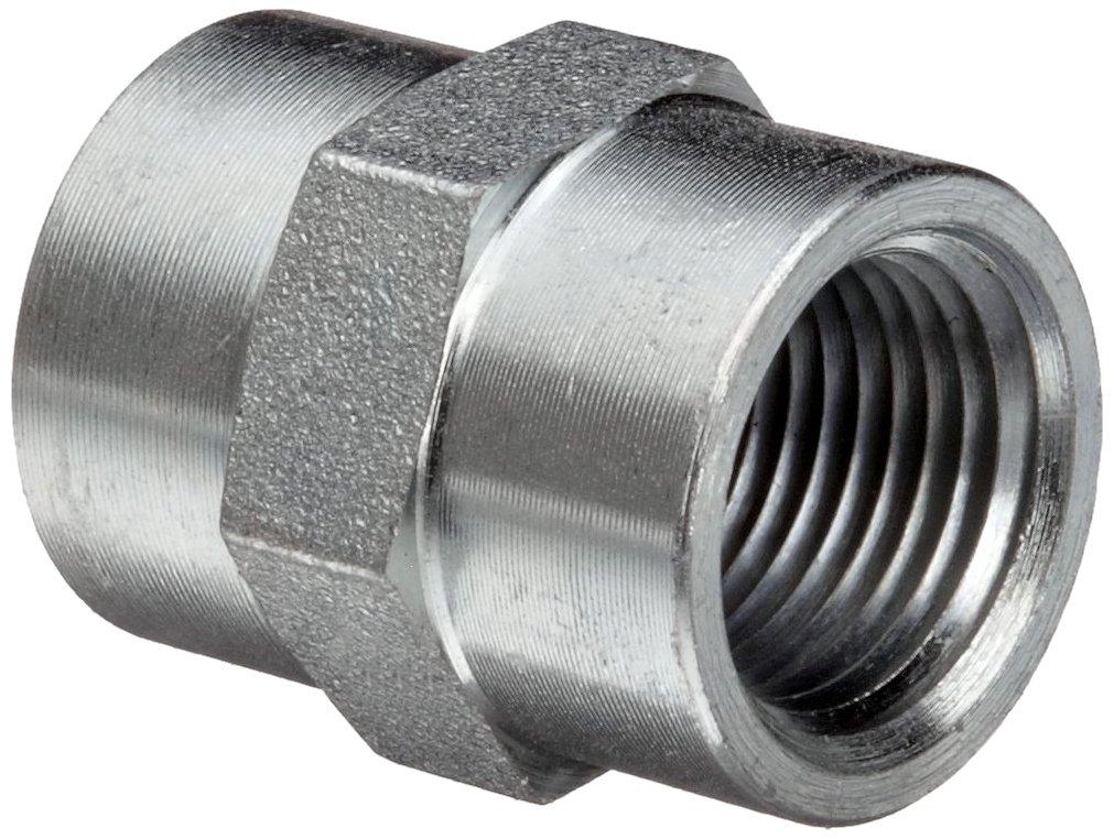 Brennan 5000-16-16 Steel Pipe Fitting, Straight, 1-11-1/2 NPTF Female - NewNest Australia