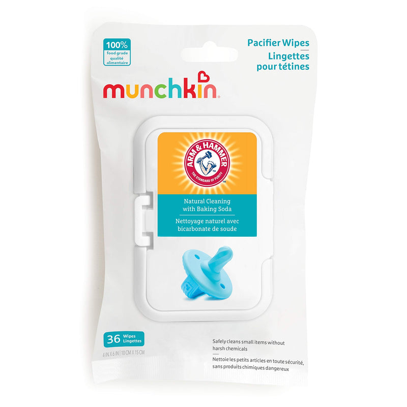 Munchkin Arm & Hammer Pacifier Wipes, 1 Pack, 36 Wipes 36 Count (Pack of 1) - NewNest Australia