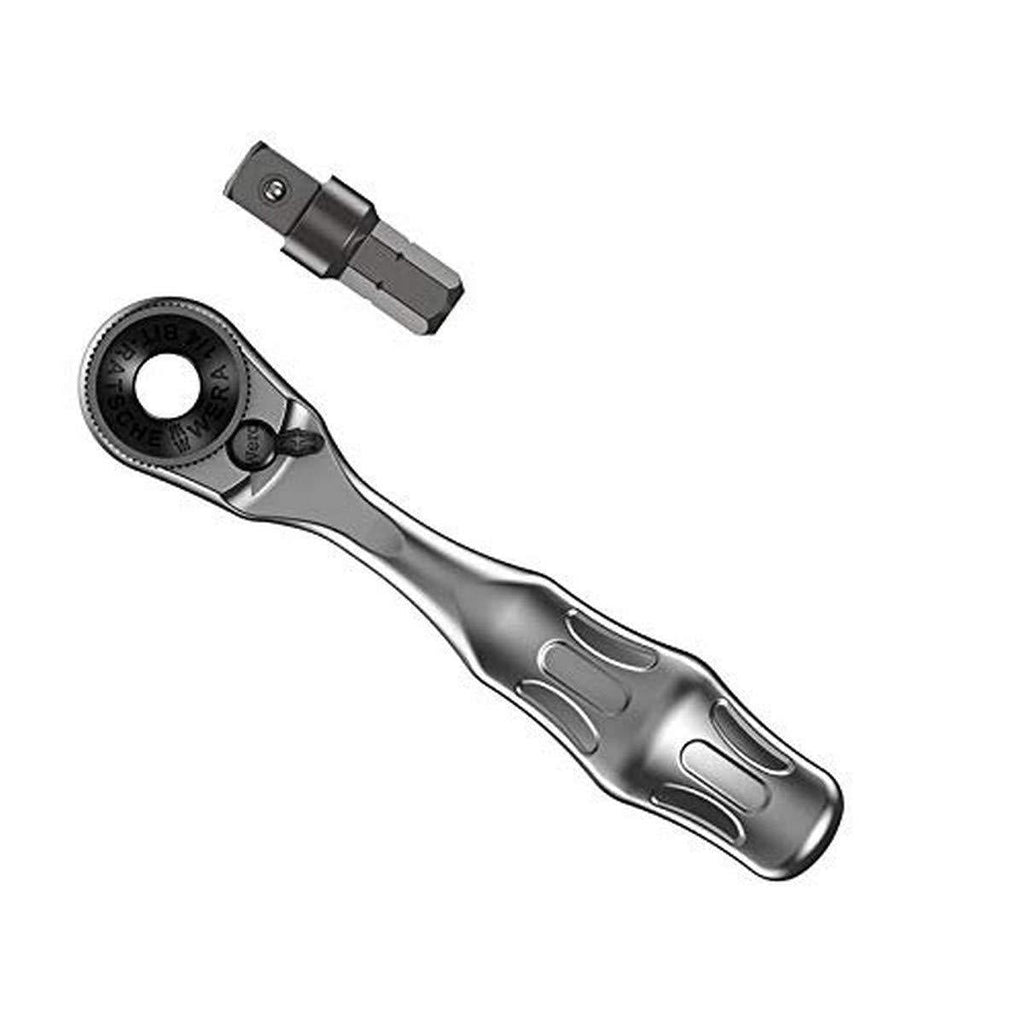 Wera - 5073230001 8001 A 1/4" Square Drive Bit Ratchet, 60 Teeth - NewNest Australia