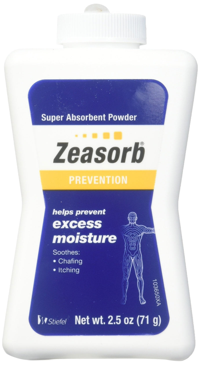 ZEASORB Powder 2.5 OZ (3 Pack) - NewNest Australia