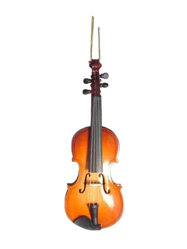 NewNest Australia - Steel String Miniature Violin Hanging Holiday Tree Ornament 