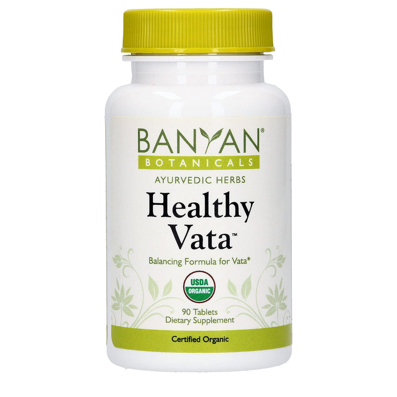 Banyan Botanicals Healthy Vata - USDA Organic, 90 Tablets - Grounding & Nourishing - Balances Vata Dosha* - NewNest Australia