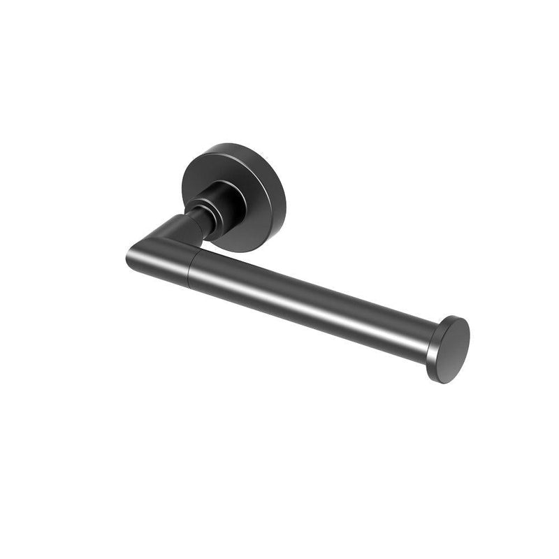 Gatco 5503 Studio Bathroom Single Post Toilet Paper Holder, Matte Black - NewNest Australia