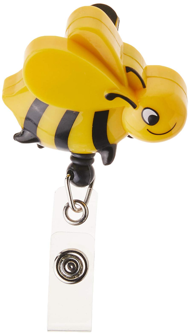 Prestige Medical S14-bee Retractable Badge Holder with Bulldog Clip, Bee, 1 Count (Pack of 1) - NewNest Australia