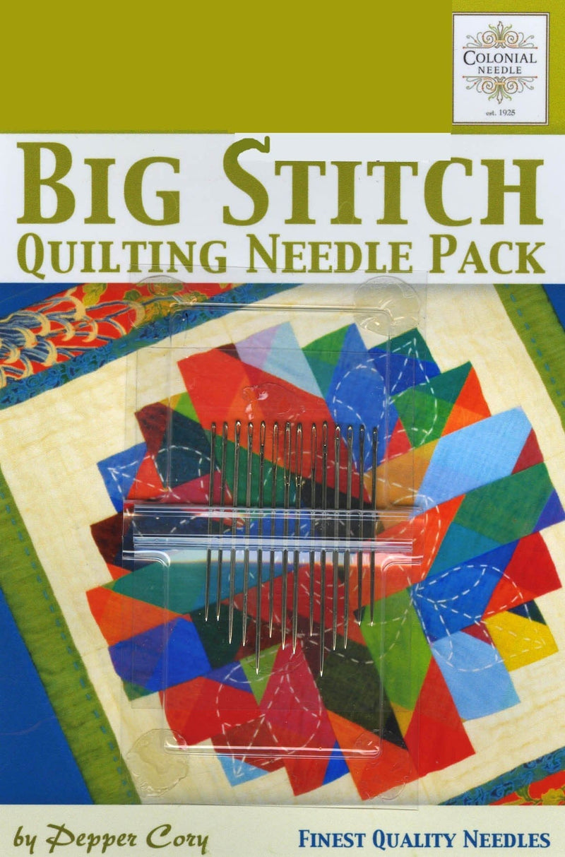 Colonial Needle CN-PC-2 Big Stitch Quilting Needle Pack by Pepper Cory - NewNest Australia