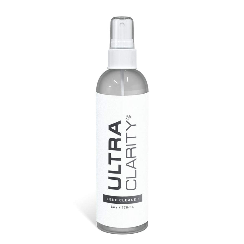 ULTRA CLARITY Eyeglass Lens Cleaning Spray 6 oz, Glasses, Phone & Electronic Screens, Optic Surfaces, Ideal Even on Coated Surfaces, Silicone-Free, Safe Professional Grade Formula 6oz - NewNest Australia