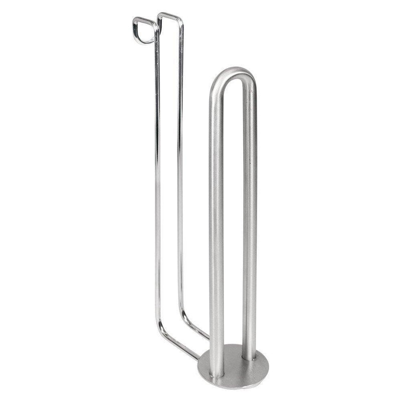 iDesign Forma Brushed Stainless Steel Over-the-Tank Toilet Paper Holder - 10.25" x 4.75" x 2" - NewNest Australia