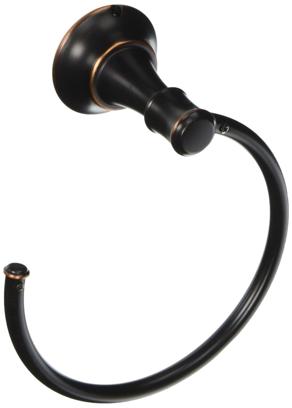 Moen DN7986BRB Ashville Towel Ring, Mediterranean Bronze - NewNest Australia