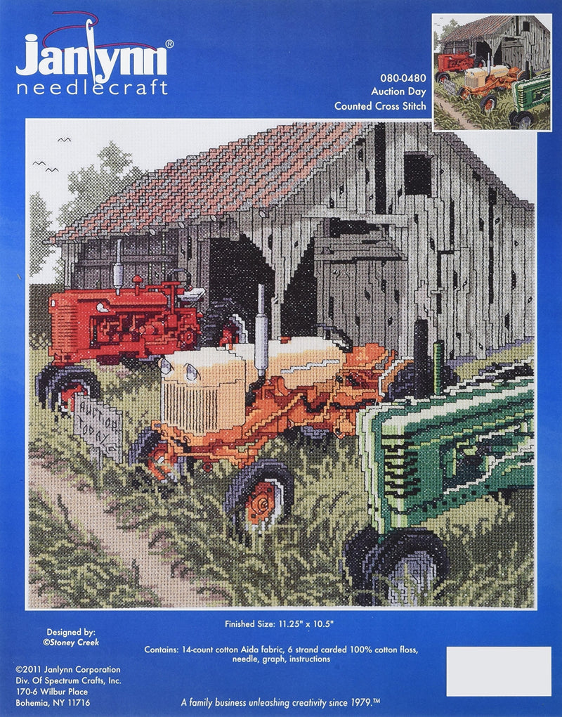 Janlynn Counted Cross Stitch Kit, Auction Day - NewNest Australia