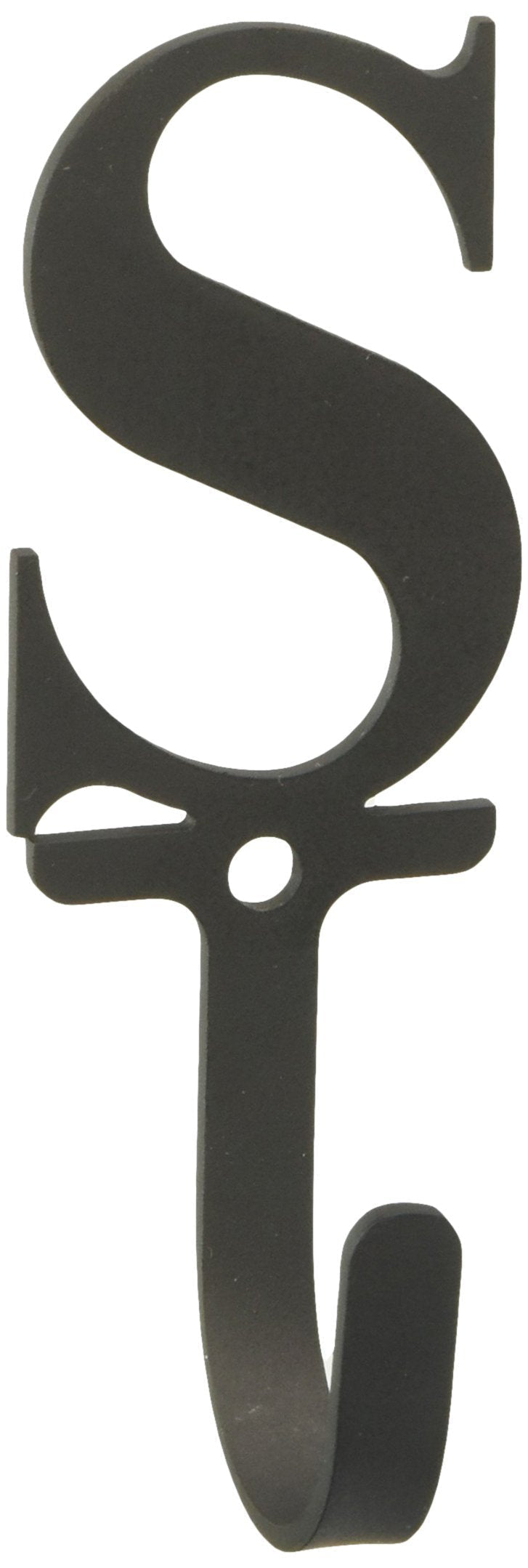 NewNest Australia - 3.63 Inch Letter S Wall Hook Small 