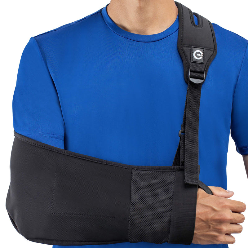 Medical Arm Sling with Split Strap Technology, Ergonomic Design by Custom SLR, Healjoy - NewNest Australia