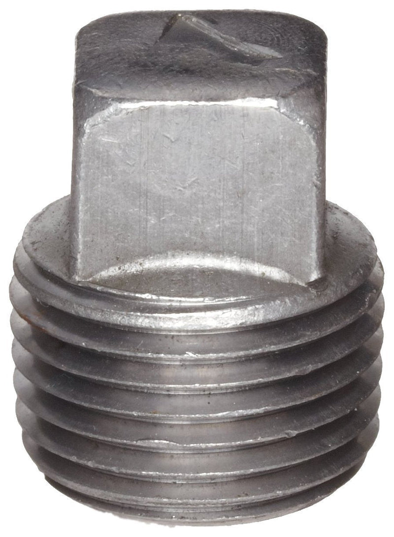 Anvil 8700159505, Malleable Iron Pipe Fitting, Square Head Plug, 2" NPT Male, Black Finish 2 Inch 1 - NewNest Australia