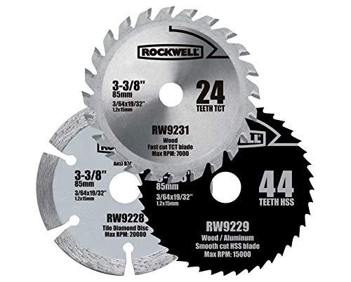 Rockwell RW9232K VersaCut 3-piece Circular Saw Blade Set - NewNest Australia