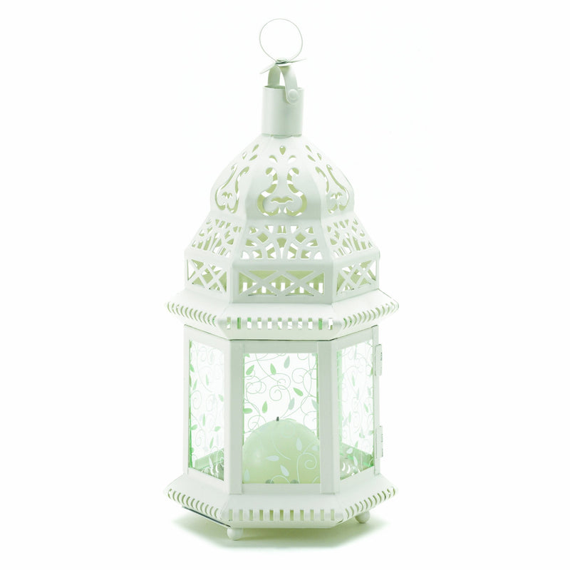 NewNest Australia - Malibu Creations White Moroccan Lantern 