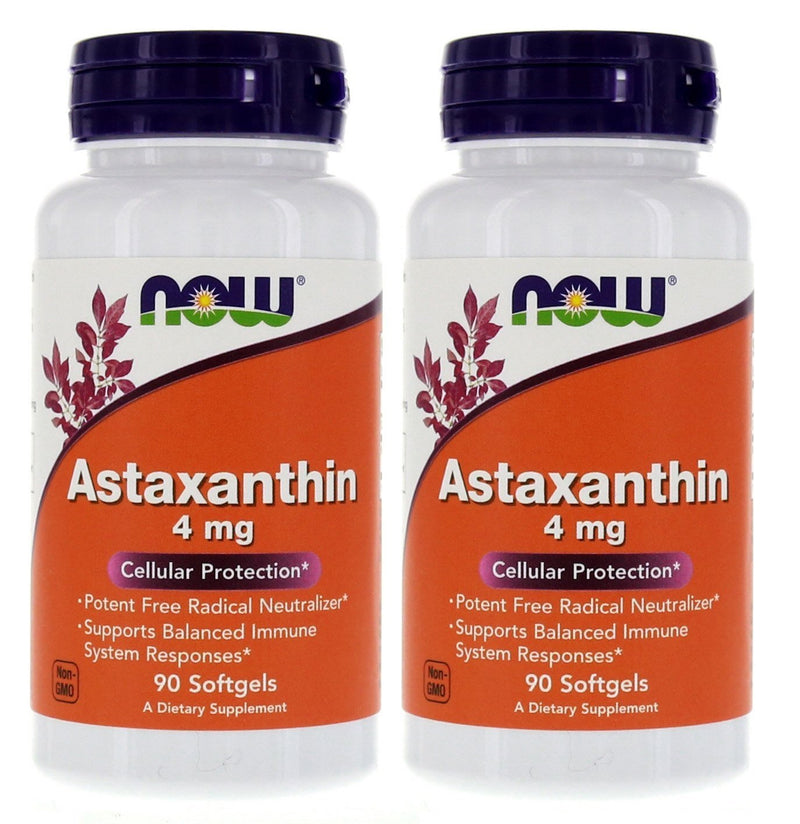Astaxanthin 4mg 90 Softgels (Cellular Protection) (Pack of 2) - NewNest Australia