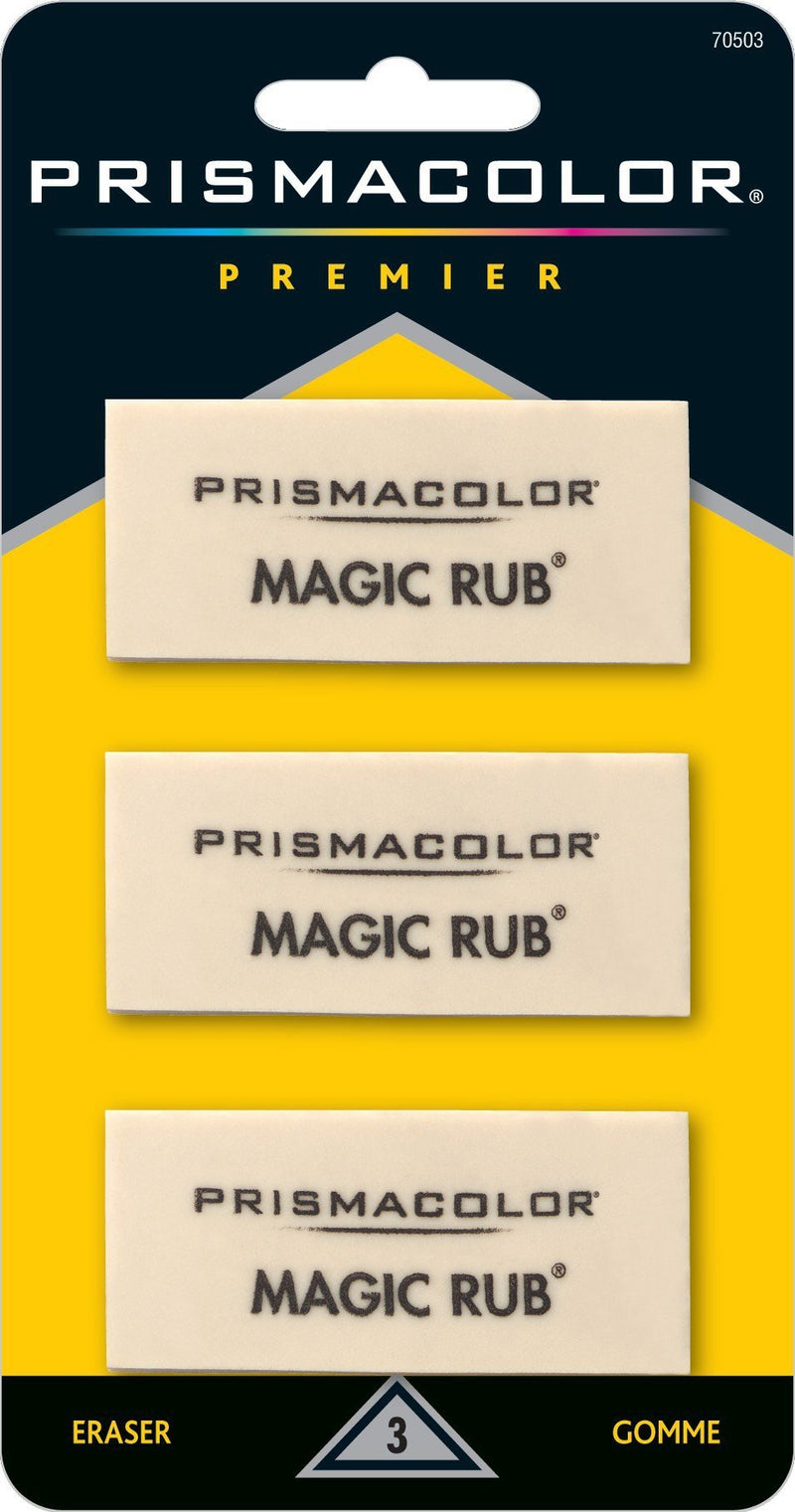 Prismacolor Premier Magic Rub Vinyl Erasers, 3-Count - NewNest Australia