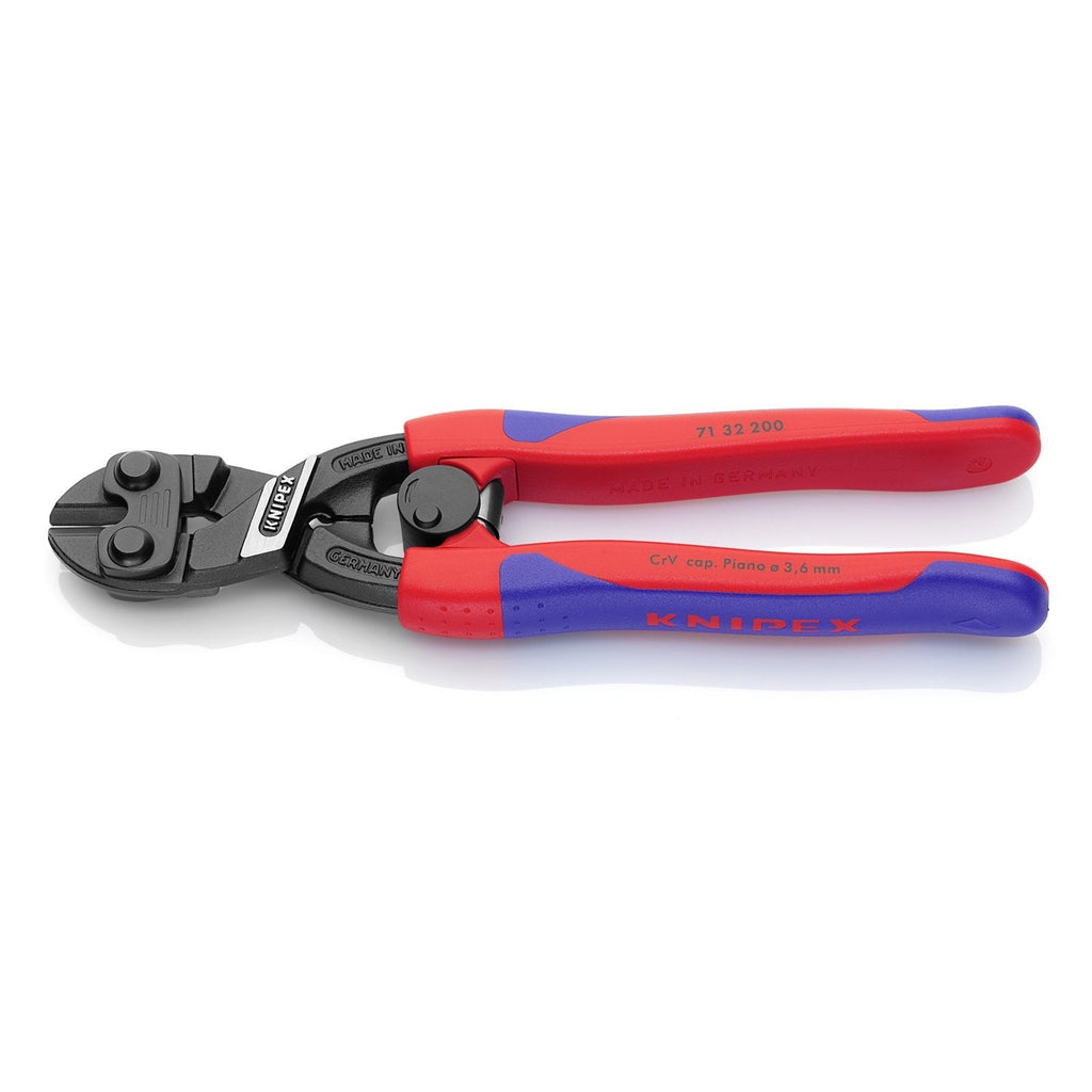 Knipex 71 32 200 Comfort Grip High Leverage CoBolt Cutter with Notch and Spring - NewNest Australia