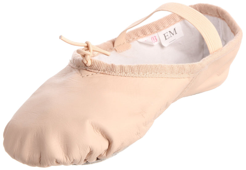 Sansha Star-Split Ballet Flat Toddler/Little Kid/Big Kid US,Rose,Sansha Size OOO/5M US Toddler - NewNest Australia