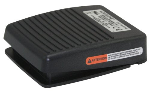 Linemaster 971-S Aquiline Foot Switch, Electrical, Plastic, Single Pedal, Momentary, Single Stage, No Guard, Dark Gray - NewNest Australia