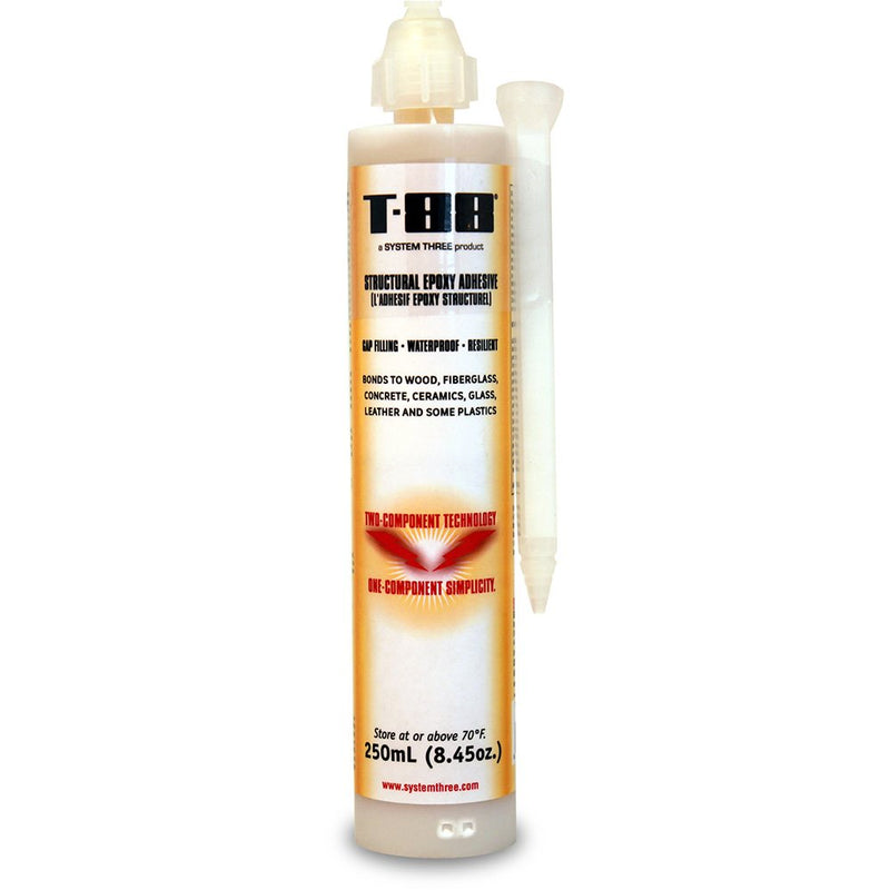 System Three 1100K91 T-88 U-TAH Cartridge (Includes 1 Tip), 8.4 oz. Bottle, Amber - NewNest Australia