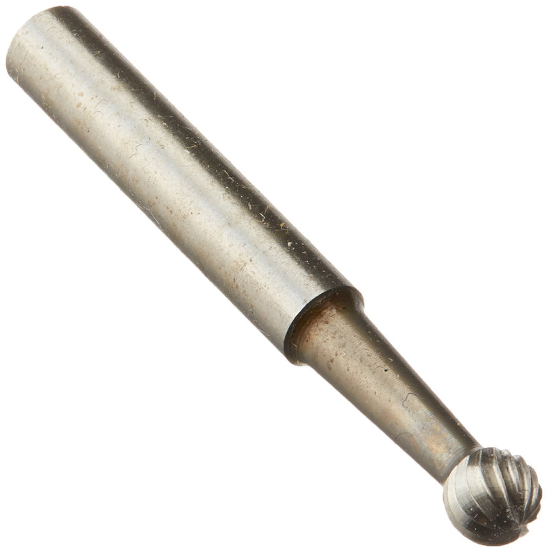 Bahco HSSG-D0606M High Speed Steel Rotary Burrs Spherical 1/4 Medium Toothing - NewNest Australia