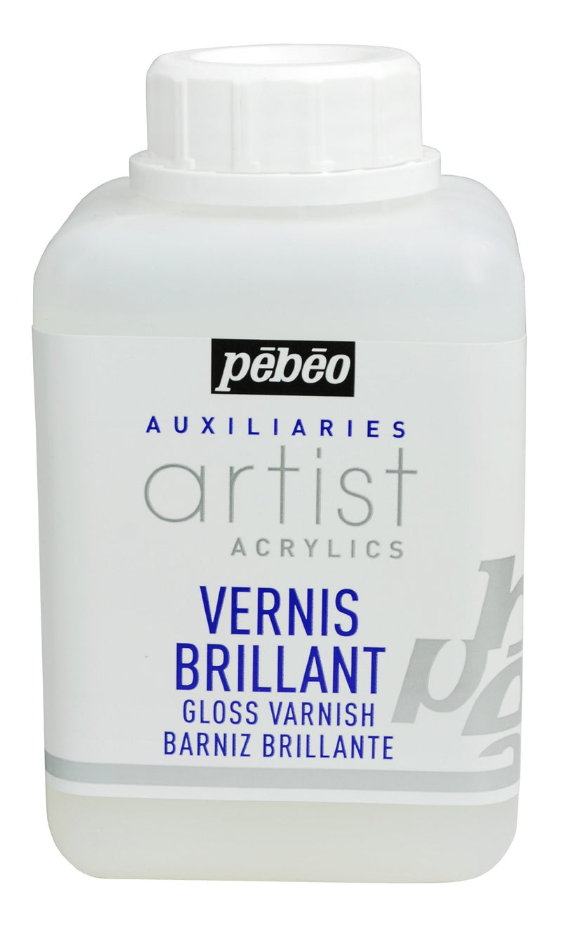 PEBEO Artist Acrylics Auxiliaries Gloss Varnish, 500-Milliliter - NewNest Australia