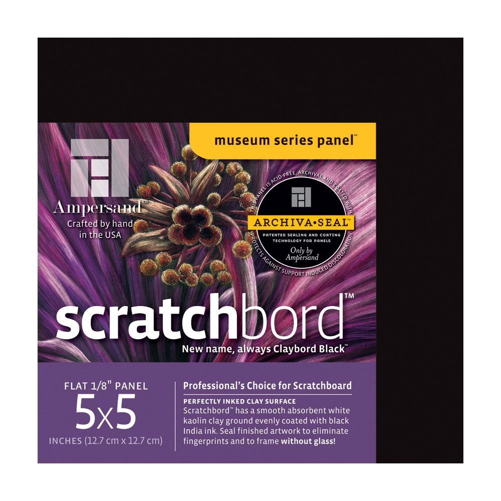 Ampersand Scratchbord 5 in. x 5 in. pack of 3 - NewNest Australia