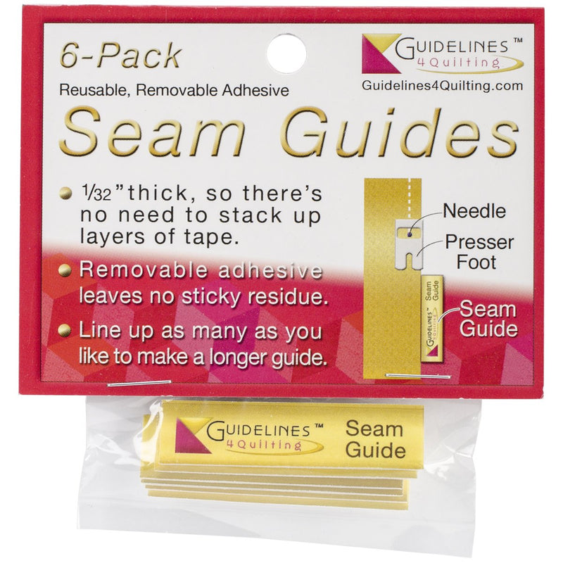 Guidelines4quilting Seam Guide, 0.5"X2"X.03125, Original Version 0.5"X2"X.03125" - NewNest Australia