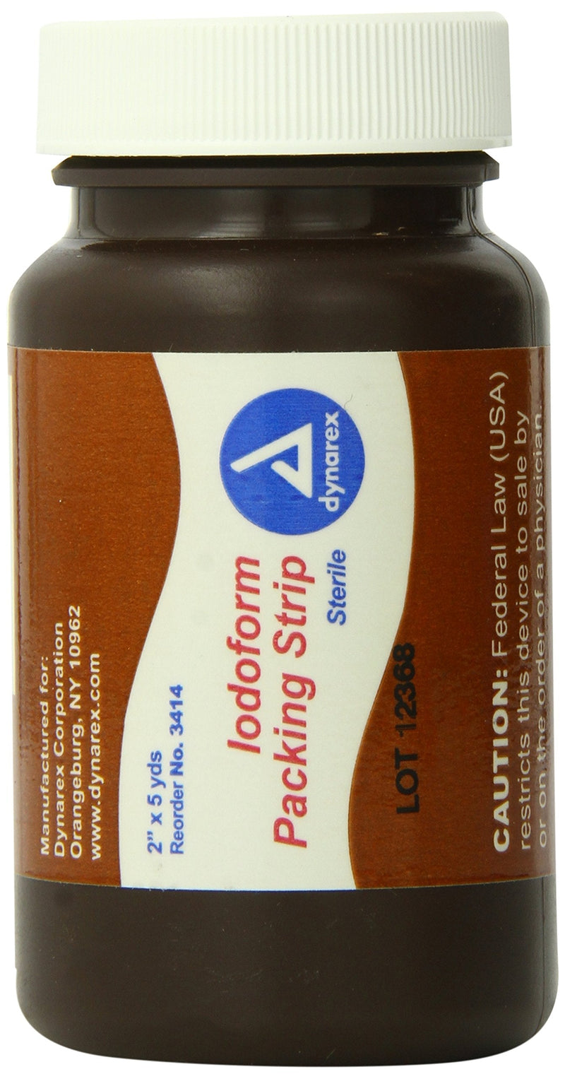 Dynarex Packing Strip Iodoform, Sterile, 2 Inches X 5 Yard - NewNest Australia