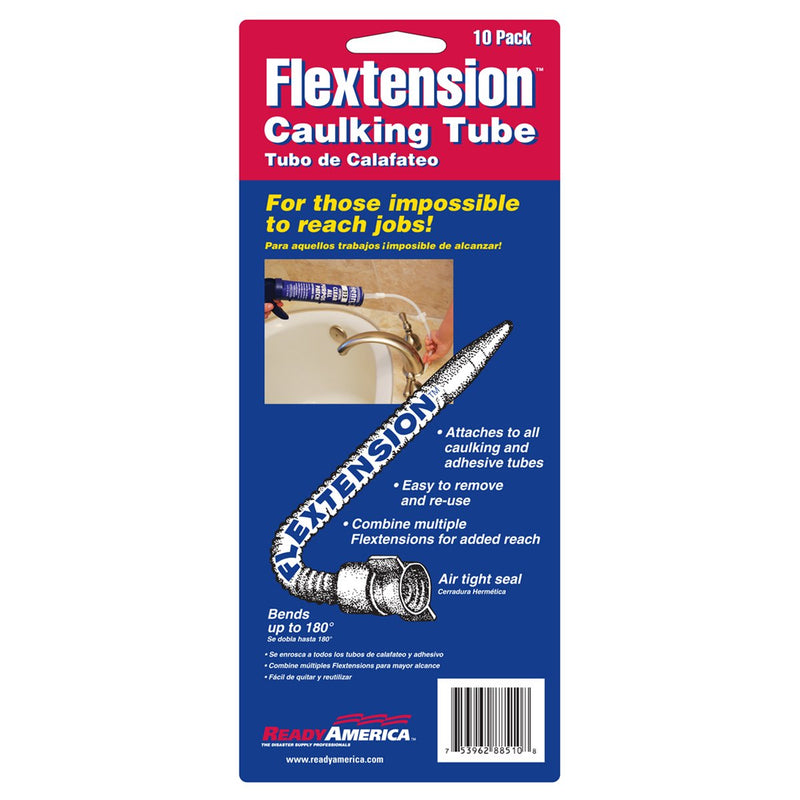 Ready America FT-88510 Flextension Caulking Tube Tip, 10-Pack - NewNest Australia