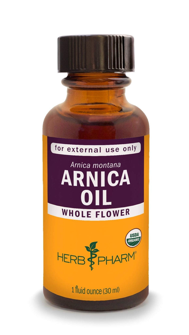 Herb Pharm Certified Organic Oil, Arnica, 1 Fl Oz 1 Fl Oz (Pack of 1) - NewNest Australia