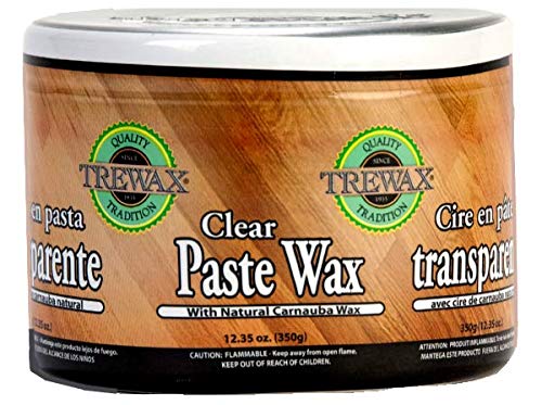 Trewax Paste Wax with Natural Carnauba Wax, Clear, 12.35-Ounce - NewNest Australia