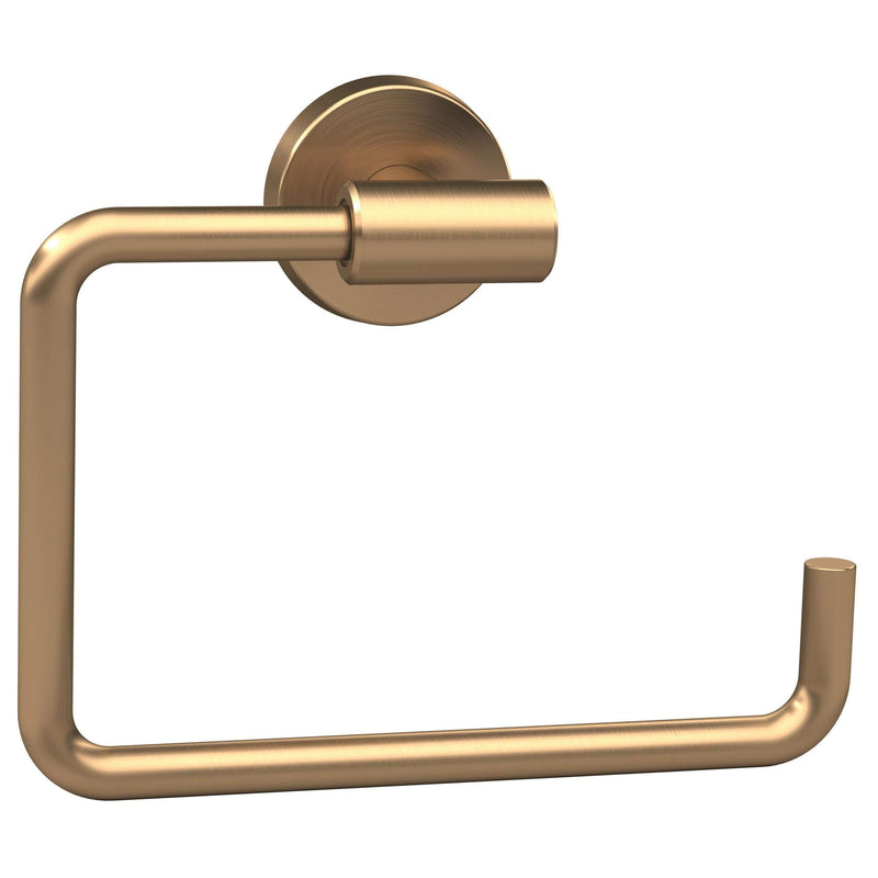 Amerock Arrondi 6-7/16 in (164 mm) Length Towel Ring in Brushed Bronze/Golden Champagne - 1 Pack - NewNest Australia