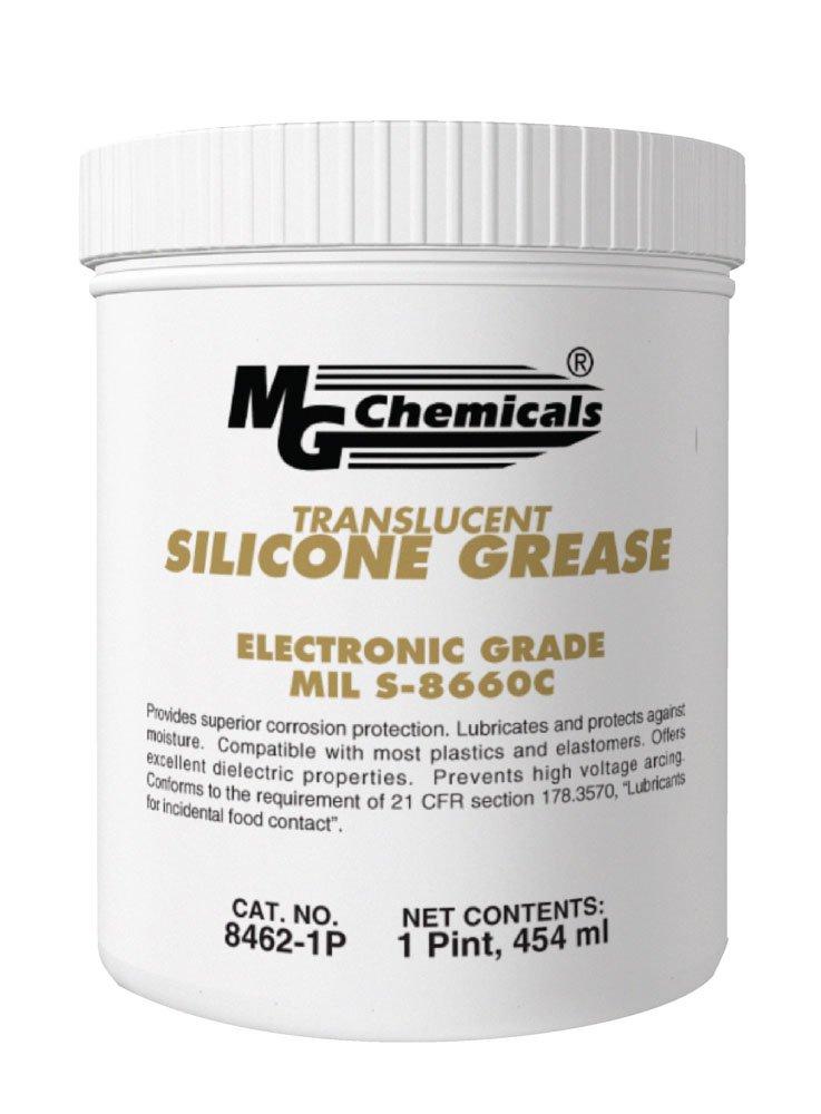 MG Chemicals - 8462-1P Translucent Silicone Grease, 1 pint Tub - NewNest Australia