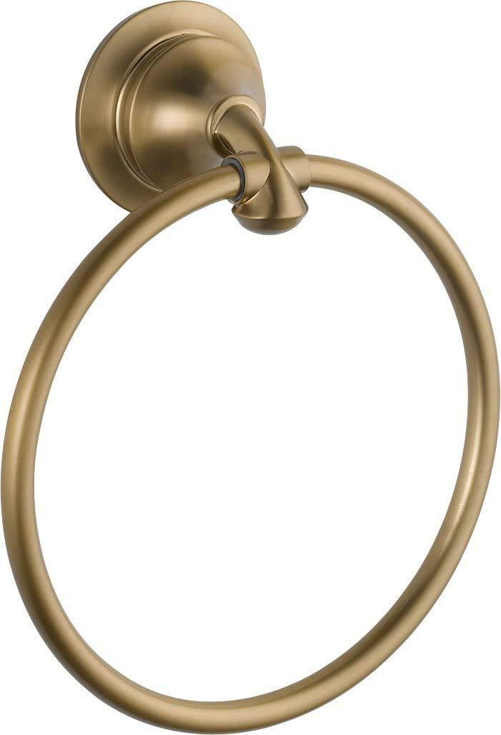 DELTA Linden Towel Ring, Champagne Bronze, Bathroom Accessories, 79446-CZ - NewNest Australia