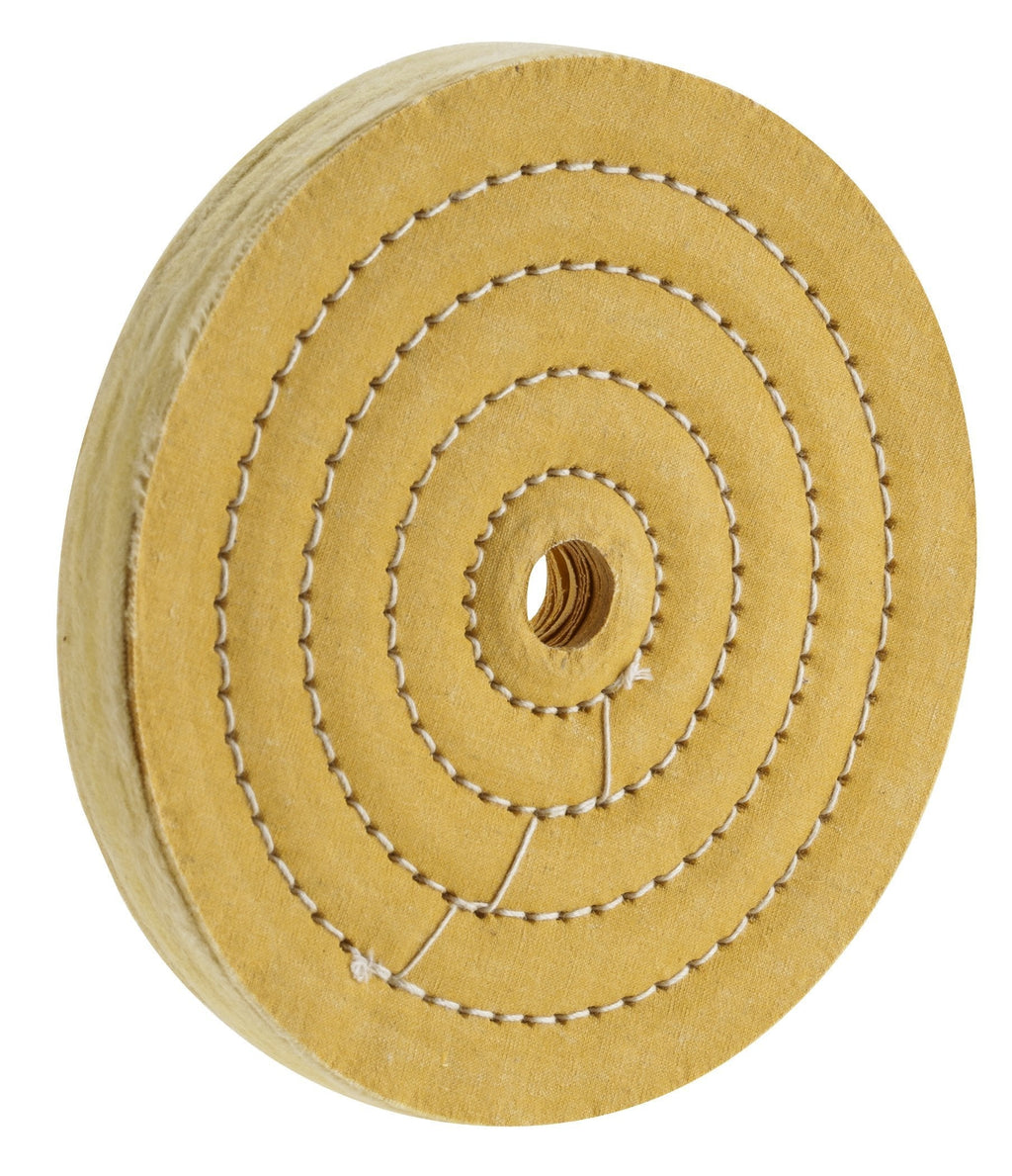 Woodstock D3191 Buffing Wheel, 6-Inch by 50 Ply by 5/8-Inch Hole - NewNest Australia