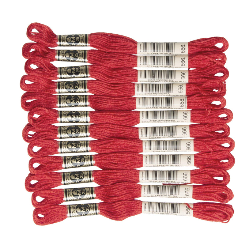 DMC 6-Strand Embroidery Cotton Floss, Bright Christmas Red - NewNest Australia
