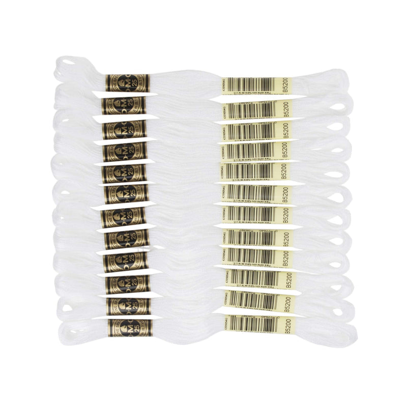 DMC 6-Strand Embroidery Cotton Floss, Snow White - NewNest Australia