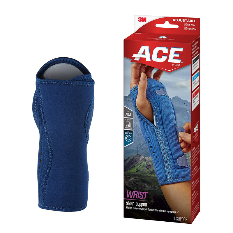 ACE - 209626 Night Wrist Sleep Support, Helps relieve symptoms of Carpal Tunnel Syndrome, - NewNest Australia