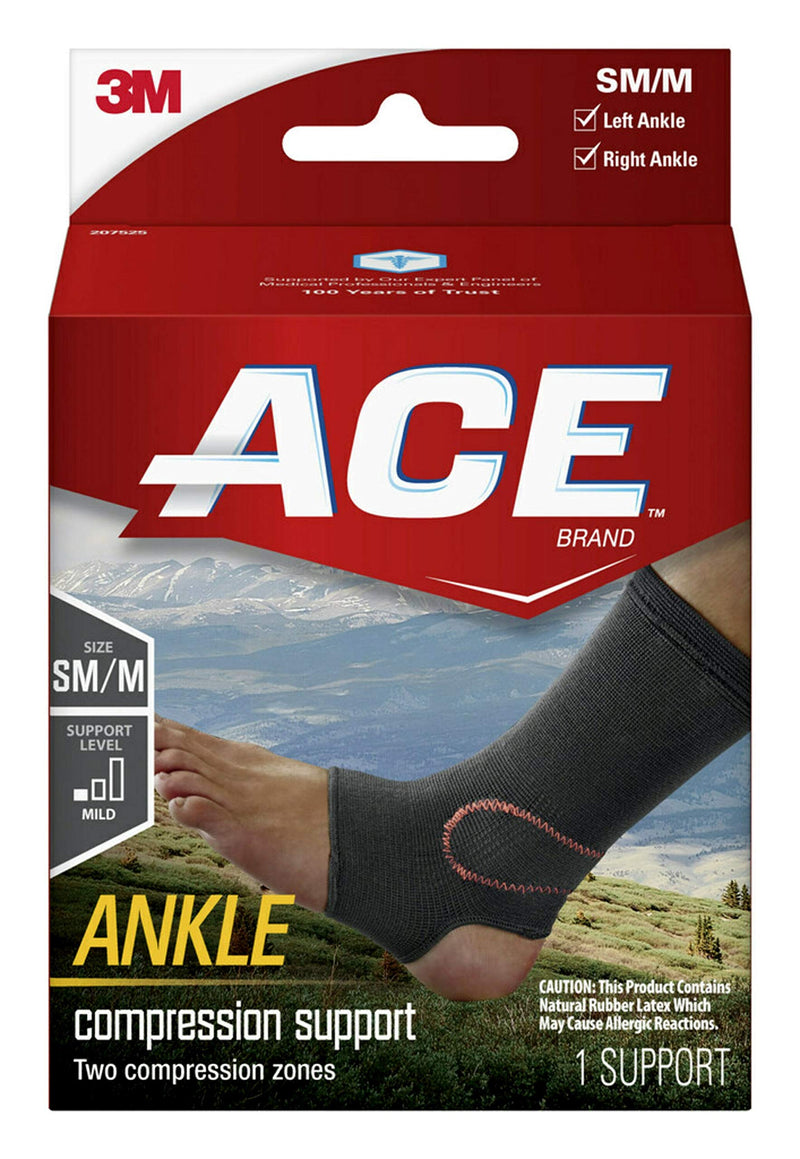 ACE - 207525 Elasto-Preene Ankle Support, Support to sprained or strained ankle, Small/Medium Small/Medium (Pack of 1) - NewNest Australia