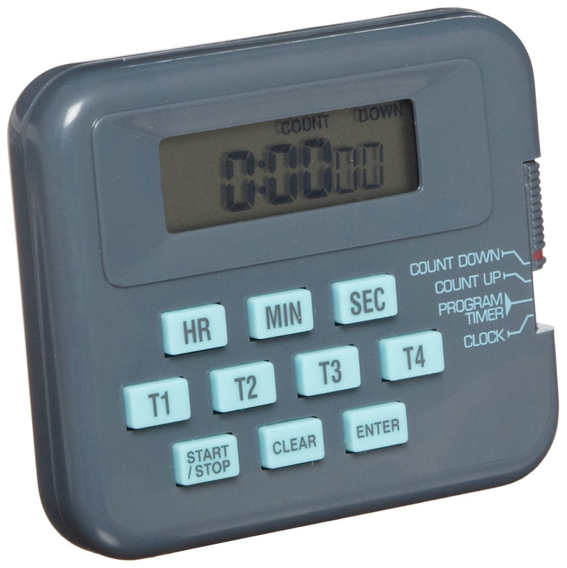 Heathrow Scientific HD24490D Pocket Timer/Stopwatch with LCD Display 71mm Length x 61mm Width x 25mm Height - NewNest Australia