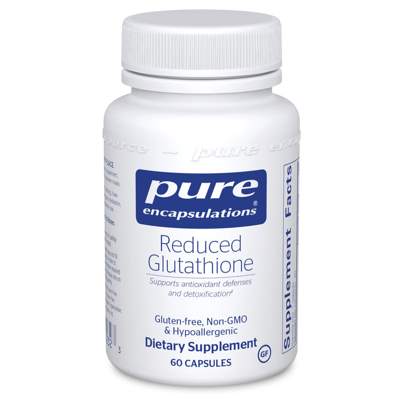 Pure Encapsulations Reduced Glutathione | Hypoallergenic Antioxidant Supplement to Support Liver and Cell Health* | 60 Capsules 60 Count (Pack of 1) - NewNest Australia