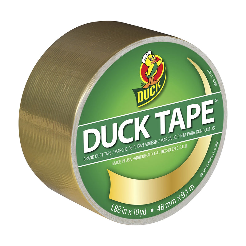 Duck 280748 Duct Tape, Single Roll, Metallic Gold - NewNest Australia