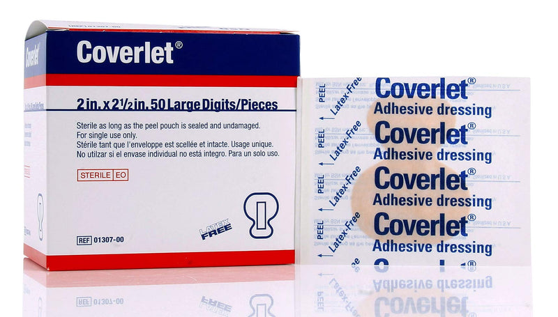 Coverlet Large Digit Fabric Bandages (Box of 50) - NewNest Australia