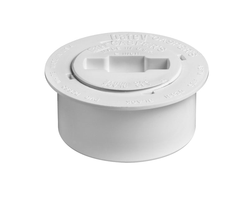 Oatey 43731 Snap-In White PVC Cleanout Assembly, 3-Inch - NewNest Australia