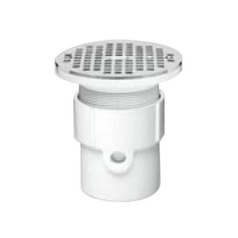 Oatey 82029 ABS Hub Base General Purpose Drain with 5-Inch BR Grate, 4-Inch - NewNest Australia