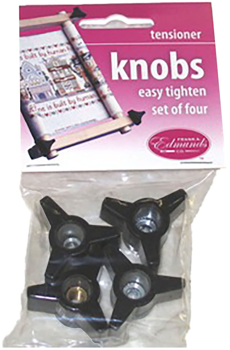 FA Edmunds Plastic Tension KNOB 4/PKG, Black - NewNest Australia